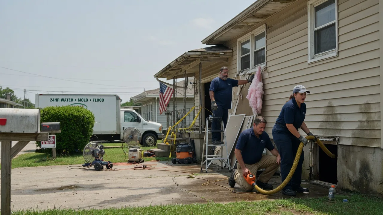 Water Damage Repair in Vacherie, LA near me